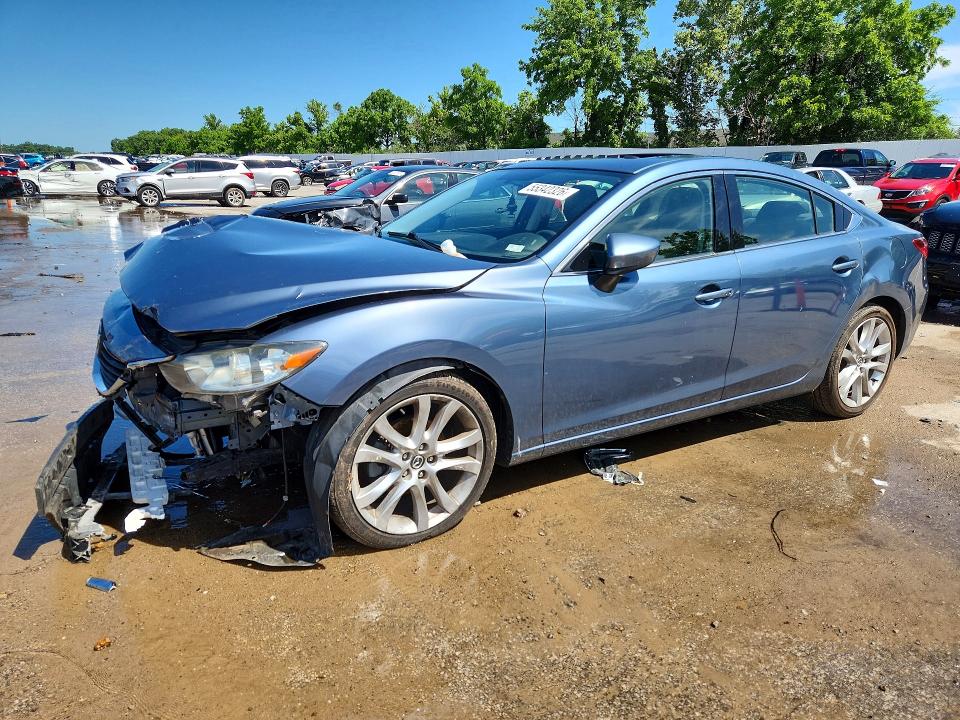 2015 Mazda VIN JM1GJ1V55F1202003 COPART salvage auction — FRONT END, Mo - Salvage Certificate Of Title, sold $1,000 on 2026-07-31 (photo 1)
