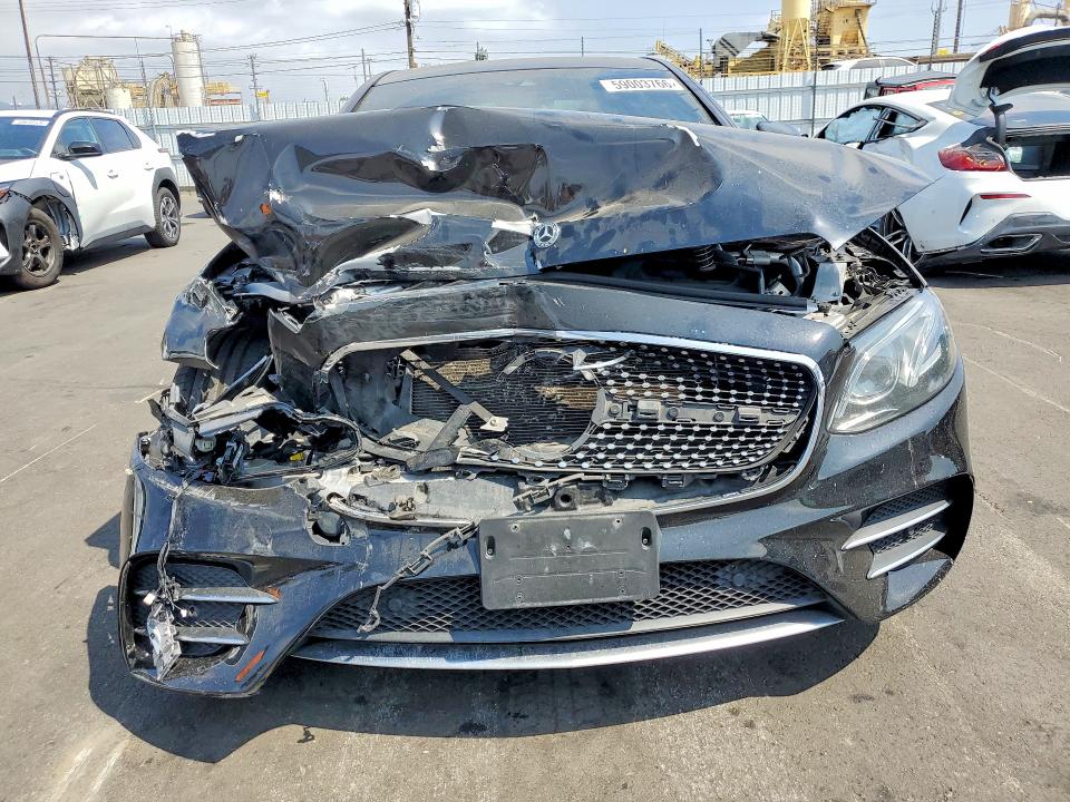 2018 Mercedes-benz E-klasse amg VIN WDDZF6EB7JA481370 COPART salvage auction — FRONT END, Ca - Salvage Certificate, sold $8,700 on 2026-07-08 (photo 5)