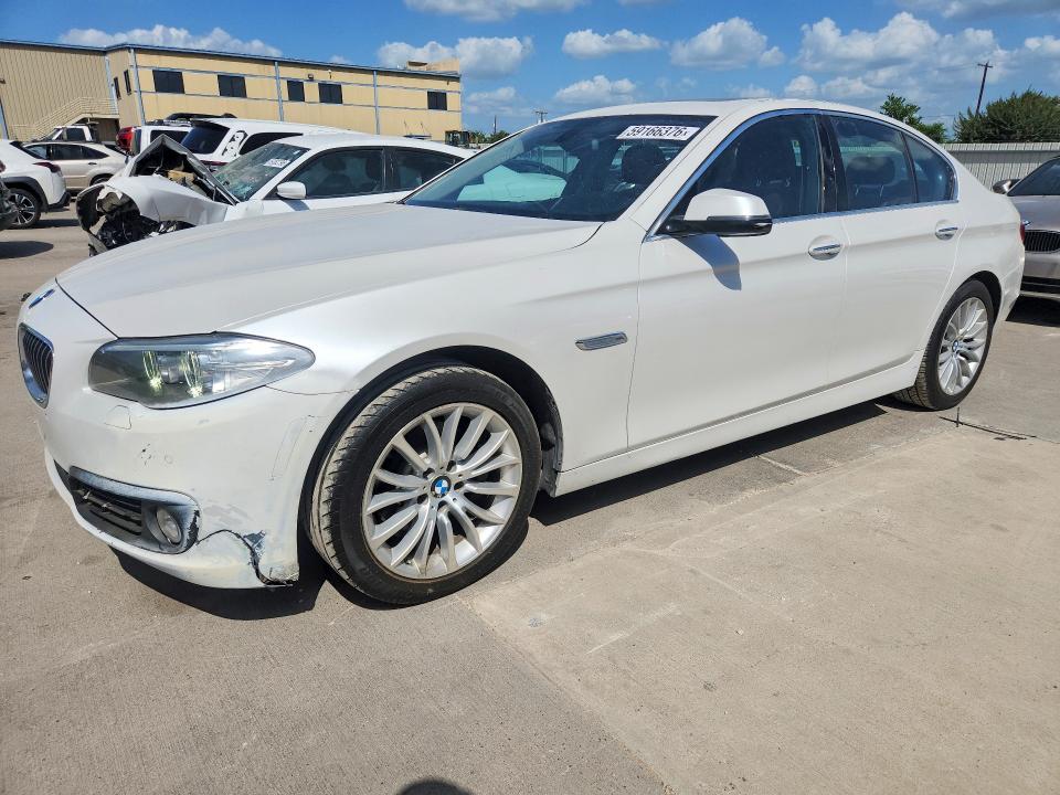 2015 BMW 5er VIN WBA5A5C54FD513869 COPART salvage auction — FRONT END, Tx - Certificate Of Title, sold $2,150 on 2026-07-19 (photo 1)