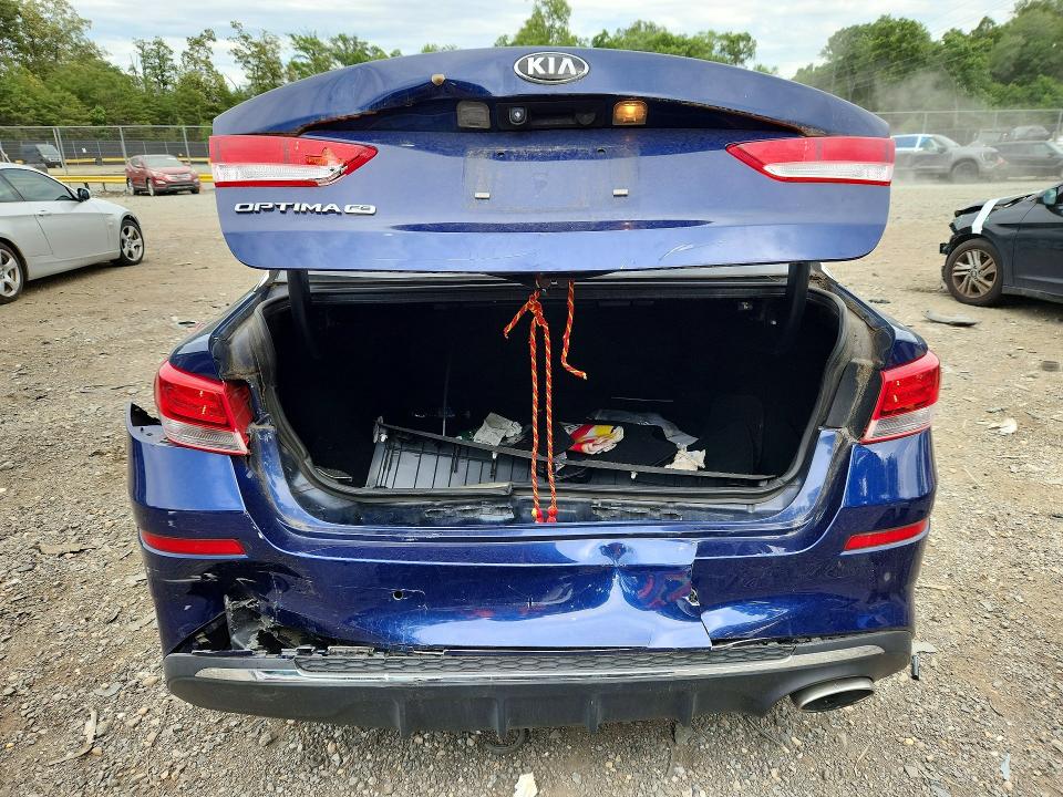 2019 Kia Optima VIN 5XXGT4L30KG297131 COPART salvage auction — REAR END, MD - CERT OF SALVAGE > 75% DAMAGE, sold $2,350 on 2026-07-24 (photo 6)