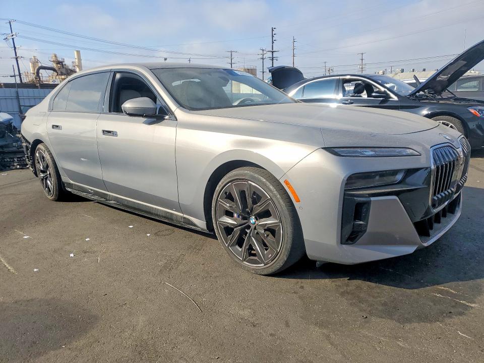 2023 BMW I7 VIN WBY53EJ0XPCN45025 COPART salvage auction — REAR END, Ca - Salvage Certificate, sold $29,250 on 2026-07-27 (photo 4)