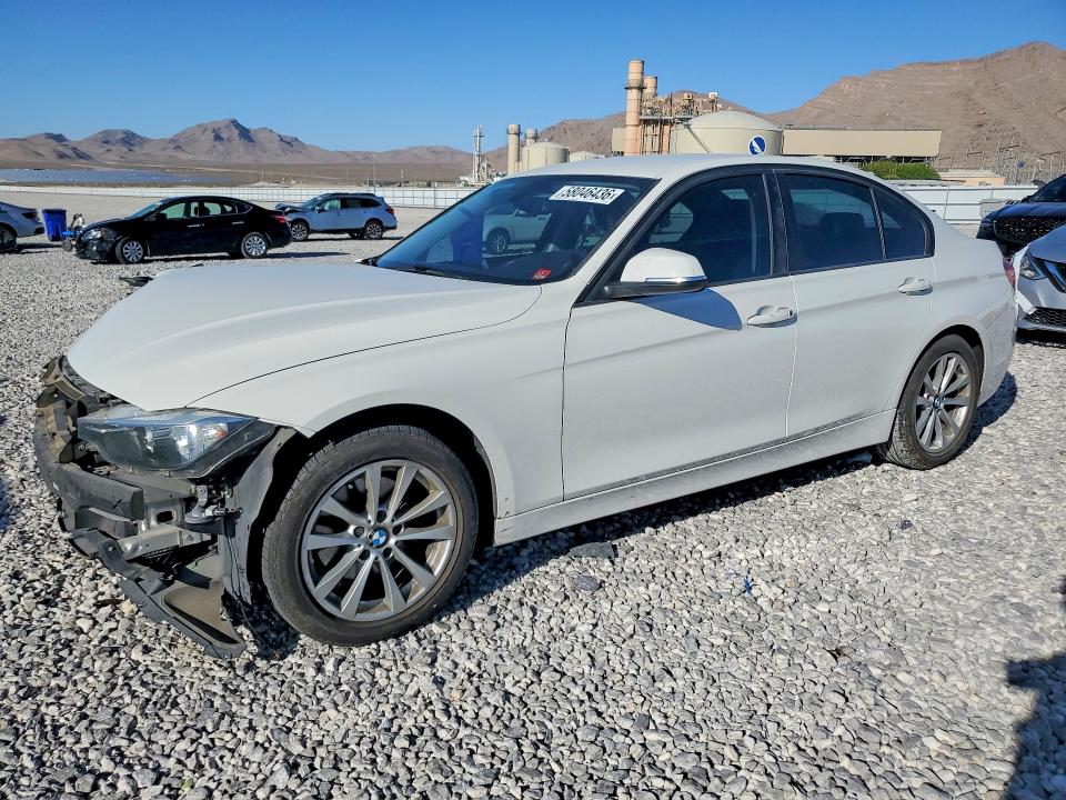 2017 BMW 3 series VIN WBA8A9C38HK864303 COPART salvage auction — FRONT END, NV - SALVAGE TITLE, sold $150 on 2026-07-27 (photo 1)