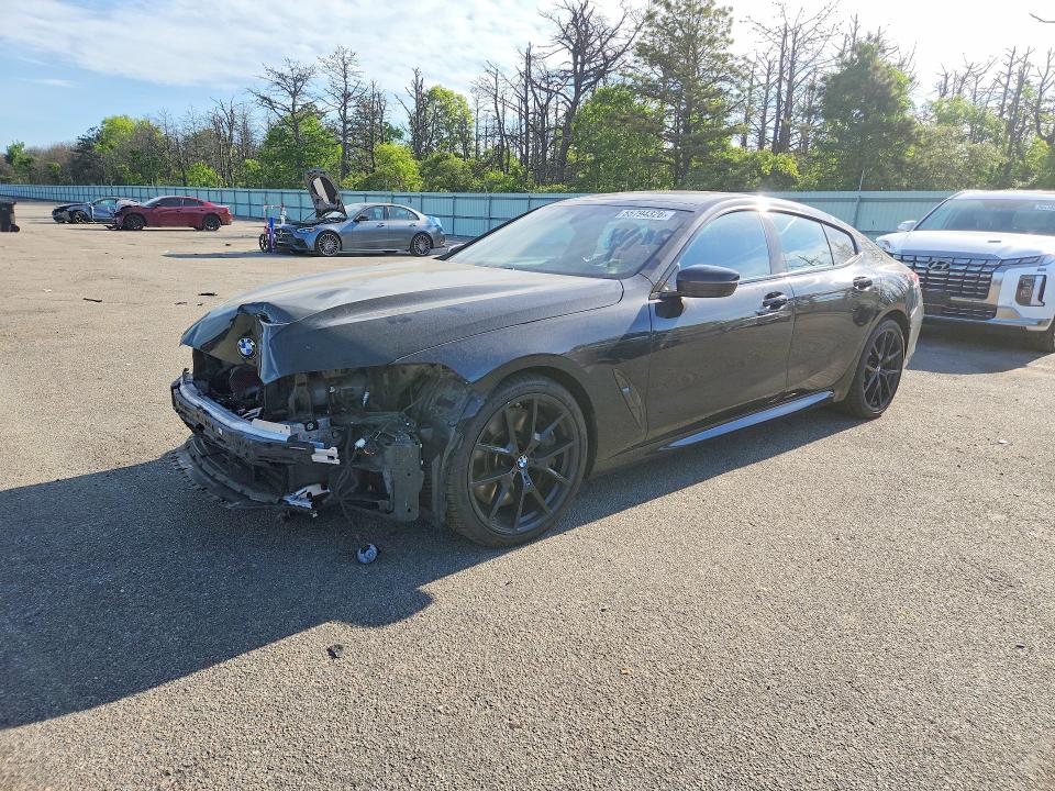 2022 BMW VIN WBAGV8C00NCH86012 COPART salvage auction — FRONT END, Ny - Mv-907A Salvage Certificate, sold $25,500 on 2026-07-20 (photo 1)