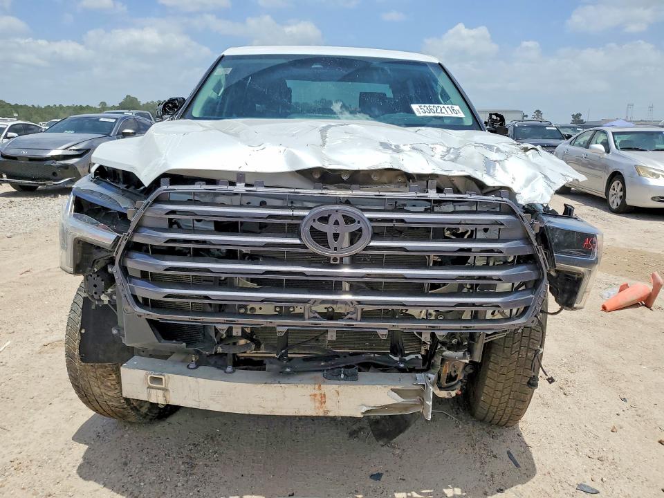 2024 Toyota Tundra VIN 5TFJA5DBXRX162877 COPART salvage auction — FRONT END, Tx - Salvage Vehicle Title, sold $16,000 on 2026-08-21 (photo 5)