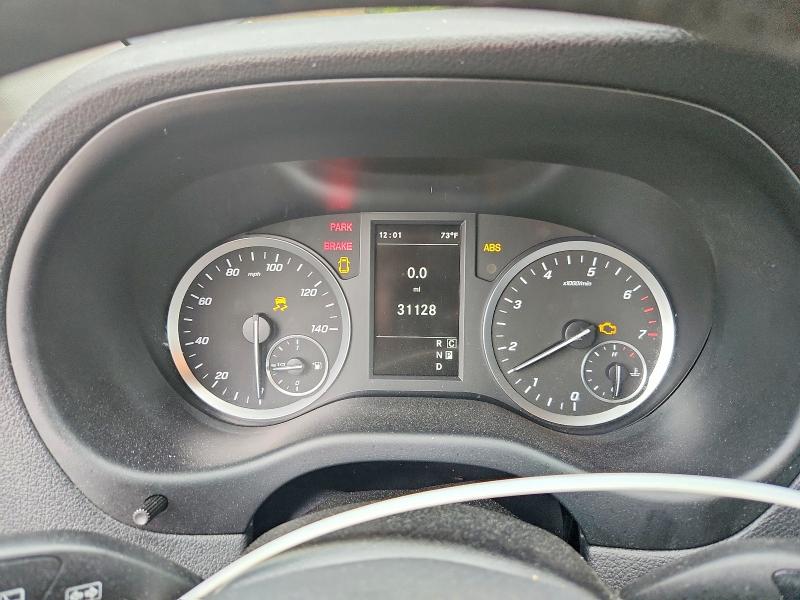 2021 Mercedes-benz Metris VIN W1XV0CEY7M3943271 COPART salvage auction — FRONT END, Va - Cert Of Title - Salvage, sold $9,500 on 2026-07-08 (photo 9)