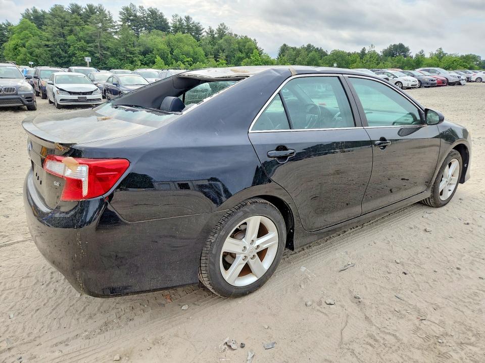 2012 Toyota Camry VIN 4T1BF1FKXCU019413 COPART salvage auction — ROOF, Ga - Cert Of Title-Rebuilt Salvage, sold $2,150 on 2026-07-02 (photo 3)