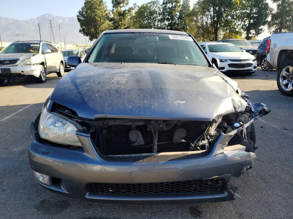 2004 Lexus Is 300 VIN JTHBD192540090628 COPART salvage auction — FRONT END, Ca - Salvage Certificate, sold $500 on 2026-07-14 (photo 5)