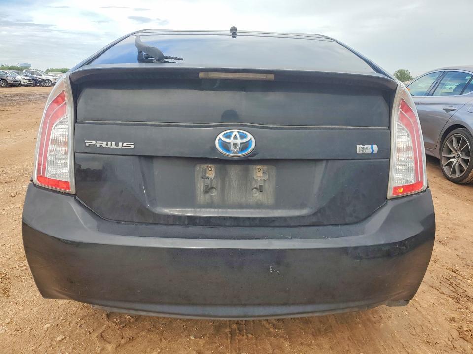 2013 Toyota Prius VIN JTDKN3DU6D1712411 COPART salvage auction — FRONT END, Tx - Certificate Of Title, sold $1,250 on 2026-07-09 (photo 6)