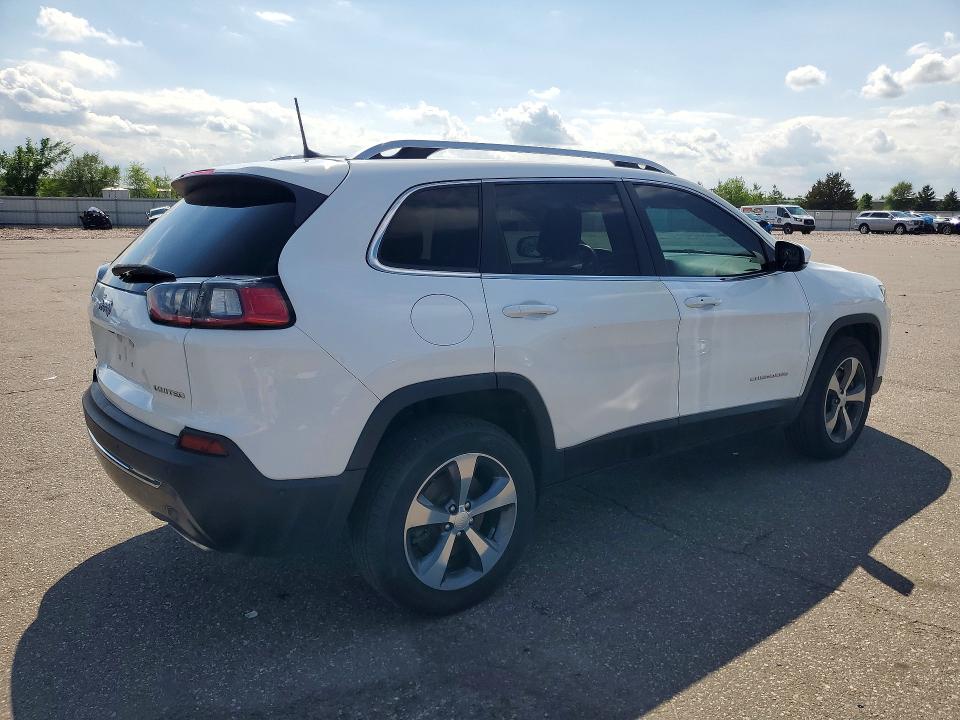 2019 Jeep Cherokee VIN 1C4PJMDN8KD179277 COPART salvage auction — FRONT END, Mn - Cert Of Title-Salvage, sold $4,200 on 2026-07-02 (photo 3)