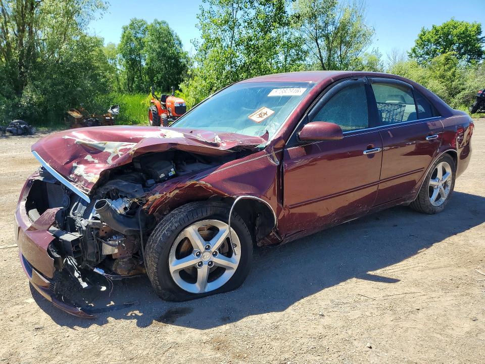 2007 Hyundai Sonata VIN 5NPEU46F77H282034 COPART salvage auction — FRONT END, OH - CERT OF TITLE-SALVAGE, sold $400 on 2026-07-13 (photo 1)