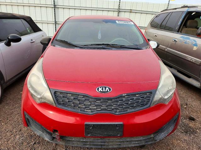 2013 Kia Rio VIN KNADM4A31D6193751 COPART salvage auction — MECHANICAL, Az - Cert Of Title-Previous Salvage, sold $325 on 2026-07-27 (photo 5)