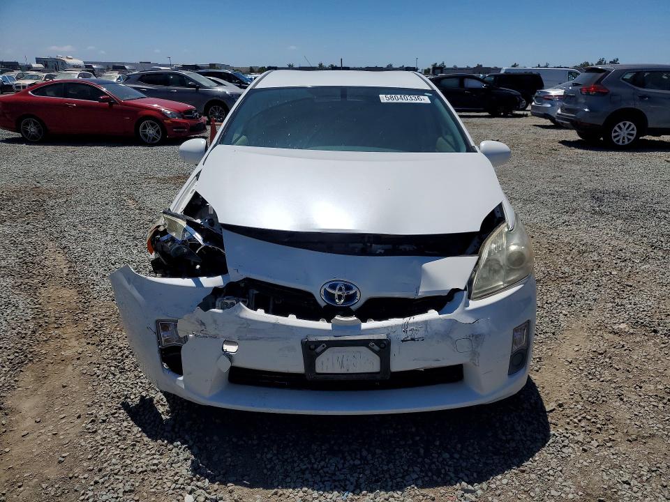 2011 Toyota Prius VIN JTDKN3DU9B0268640 COPART salvage auction — FRONT END, CA - SALVAGE CERTIFICATE, sold $1,250 on 2026-07-17 (photo 5)