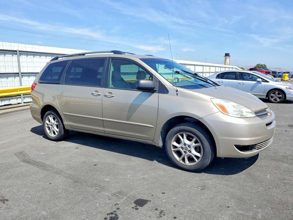 2004 Toyota Sienna VIN 5TDBA23C74S003844 COPART salvage auction — SIDE, Ca - Salvage Certificate, sold $475 on 2026-07-27 (photo 4)
