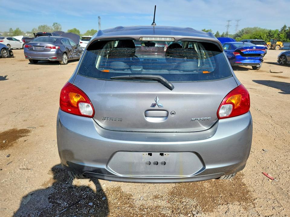 2015 Mitsubishi VIN ML32A4HJ9FH055134 COPART salvage auction — HAIL, Il - Salvage Certificate, sold $975 on 2026-07-07 (photo 6)