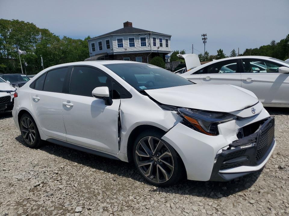 2022 Toyota VIN 5YFP4MCE7NP103463 COPART salvage auction — FRONT END, Ma - Cert Of Title-Salvage, sold $5,900 on 2026-07-17 (photo 4)