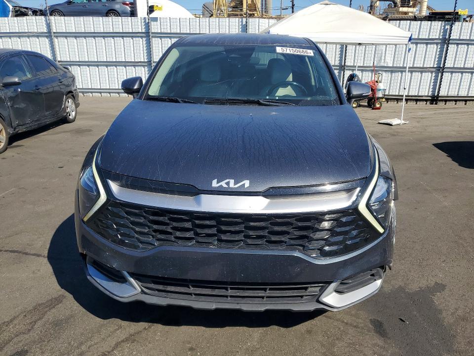 2023 Kia Sportage VIN 5XYK33AFXPG095952 COPART salvage auction — REAR END, Ca - Salvage Certificate, sold $6,800 on 2026-07-08 (photo 5)