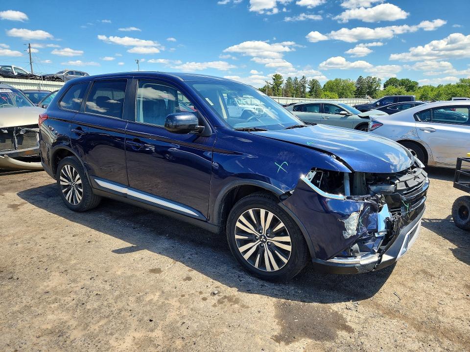2019 Mitsubishi VIN JA4AZ3A30KZ052371 COPART salvage auction — FRONT END, Pa - Certificate Of Salvage, sold $4,100 on 2026-07-17 (photo 4)