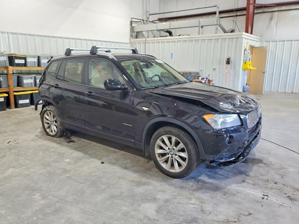 2014 BMW X3 VIN 5UXWX9C51E0D19028 COPART salvage auction — REAR END, Ny - Mv-907A Salvage Certificate, sold $475 on 2026-07-20 (photo 4)