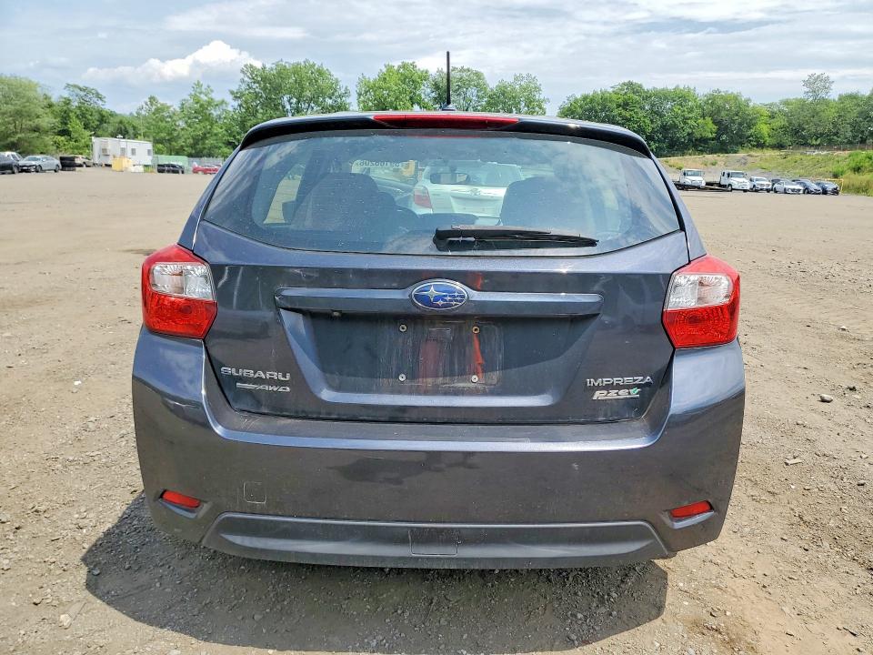 2016 Subaru Impreza VIN JF1GPAA62G8201385 COPART salvage auction — FRONT END, Ny - Mv-907A Salvage Certificate, sold $325 on 2026-07-16 (photo 6)