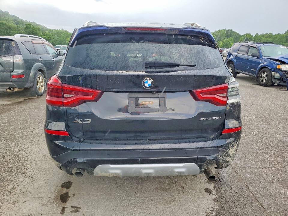 2020 BMW X3 VIN 5UXTY5C03L9B97164 COPART salvage auction — ROLLOVER, Pa - Certificate Of Salvage, sold $2,050 on 2026-07-09 (photo 6)