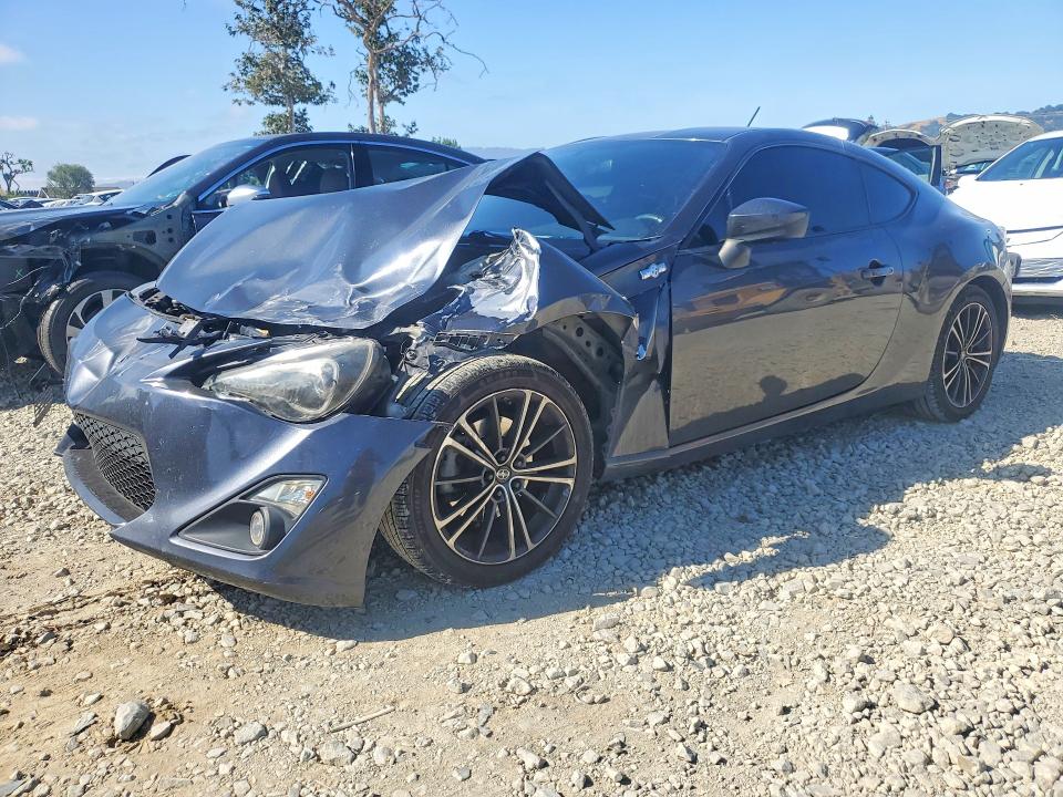 2013 Scion Fr-s VIN JF1ZNAA15D1714752 COPART salvage auction — FRONT END, Ca - Salvage Certificate, sold $1,050 on 2026-07-14 (photo 1)