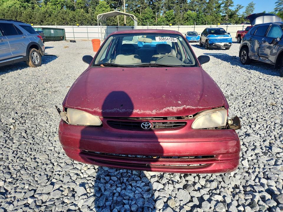 1999 Toyota Corolla VIN 1NXBR12E9XZ271800 COPART salvage auction — FRONT END, Ga - Cert Of Title-Salvage, sold $275 on 2026-07-02 (photo 5)