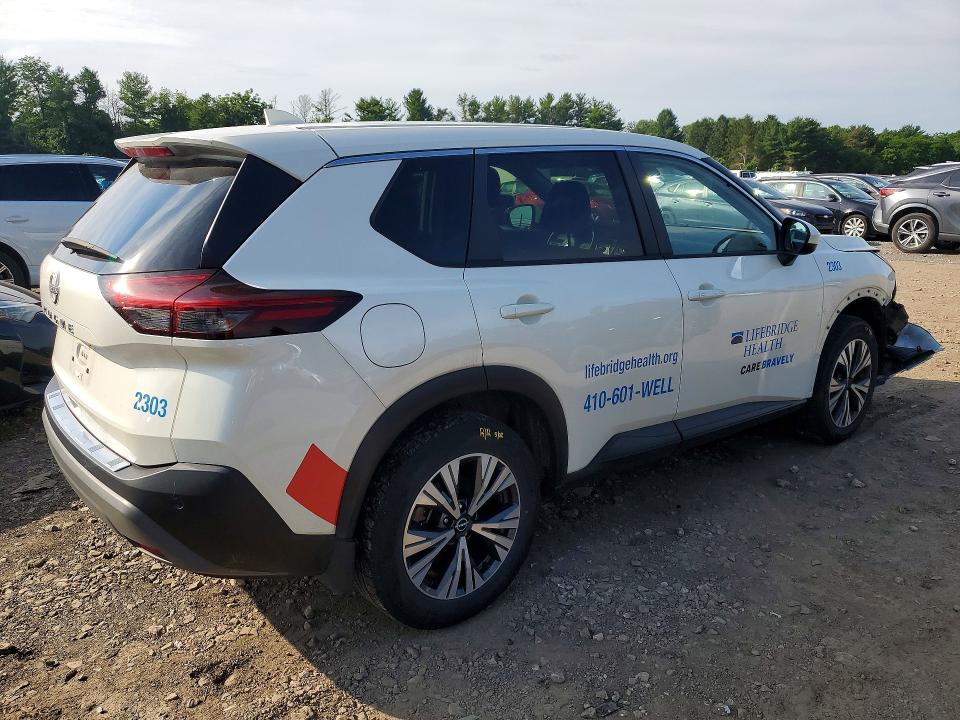 2023 Nissan Rogue VIN JN8BT3BB2PW475869 COPART salvage auction — FRONT END, Md - Cert Of Salvage < 75% Damage, sold $6,300 on 2026-07-20 (photo 3)