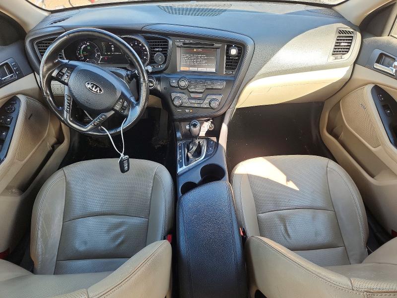 2013 Kia Optima VIN KNAGM4AD6D5054498 COPART salvage auction — REAR END, Il - Salvage Certificate, sold $250 on 2026-07-28 (photo 8)