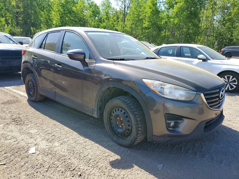 2016 Mazda Cx-5 VIN JM3KE2CY9G0726478 COPART salvage auction — FRONT END, On - Permit No Brand - Unfit, sold $3,200 on 2026-07-07 (photo 4)