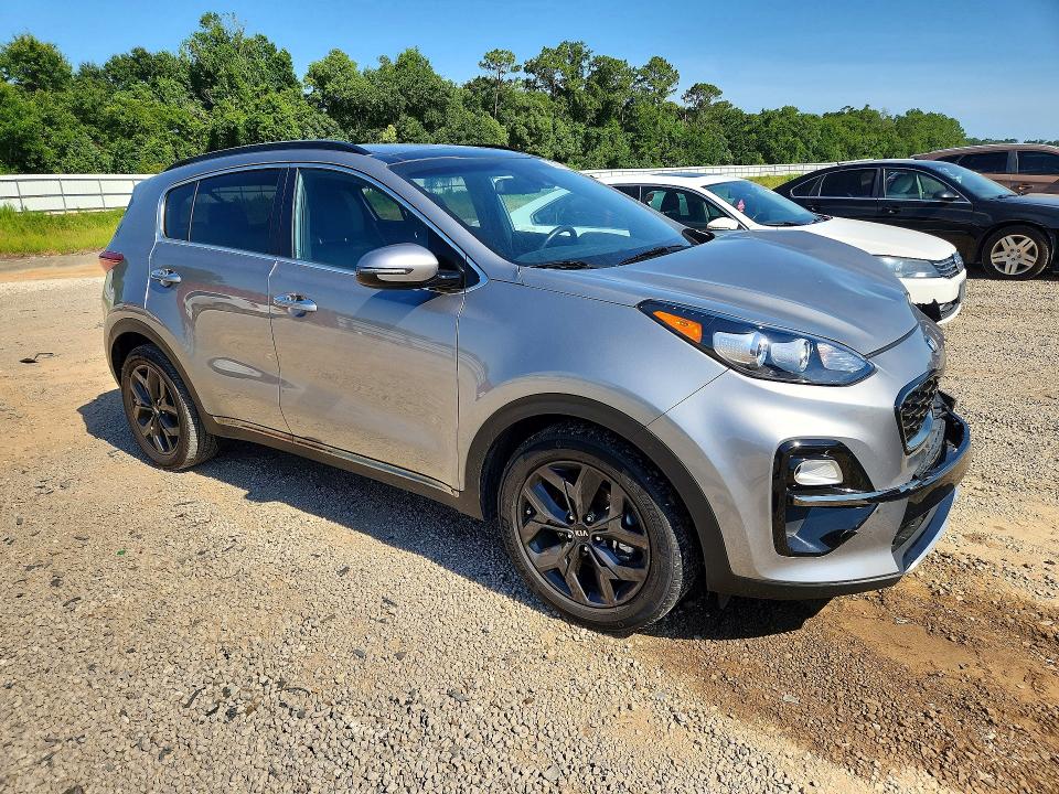 2020 Kia Sportage VIN KNDP63AC3L7708990 COPART salvage auction — FRONT END, Ms - Cert Of Title-Salvaged, sold $3,700 on 2026-07-14 (photo 4)