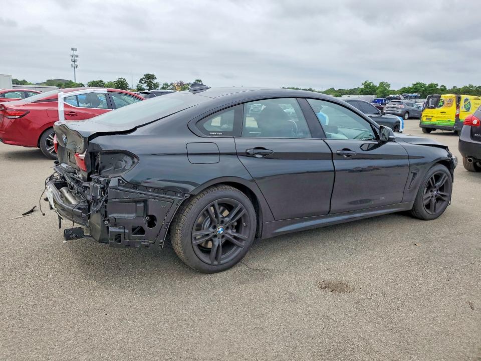 2019 BMW 4er VIN WBA4J7C53KBM74639 COPART salvage auction — FRONT END, Ny - Mv-907A Salvage Certificate, sold $8,300 on 2026-07-06 (photo 3)