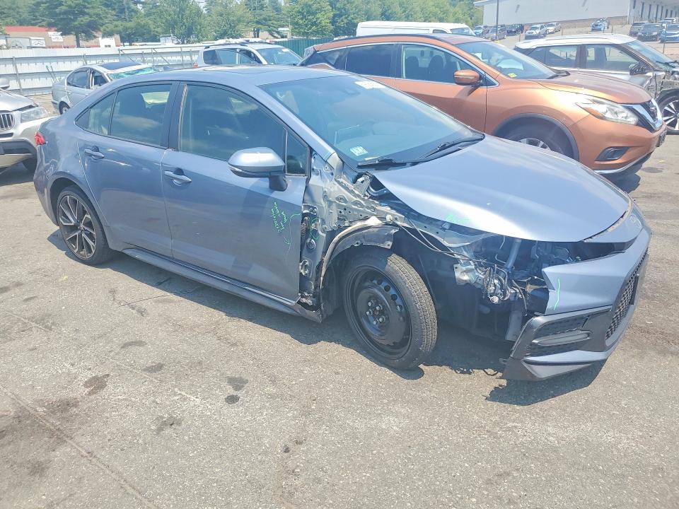 2020 Toyota Corolla VIN JTDP4RCE4LJ044290 COPART salvage auction — FRONT END, Ma - Cert Of Title-Salvage, sold $3,050 on 2026-07-28 (photo 4)