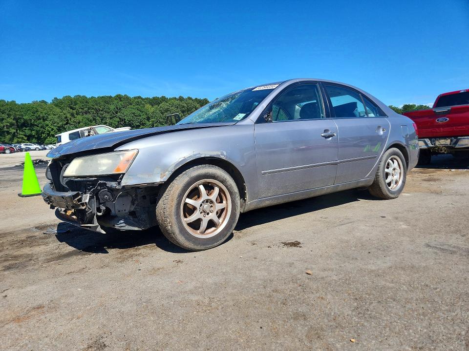 2008 Hyundai Sonata VIN 5NPET46C18H378946 COPART salvage auction — FRONT END, Ms - Cert Of Title-Salvaged, sold $275 on 2026-07-17 (photo 1)