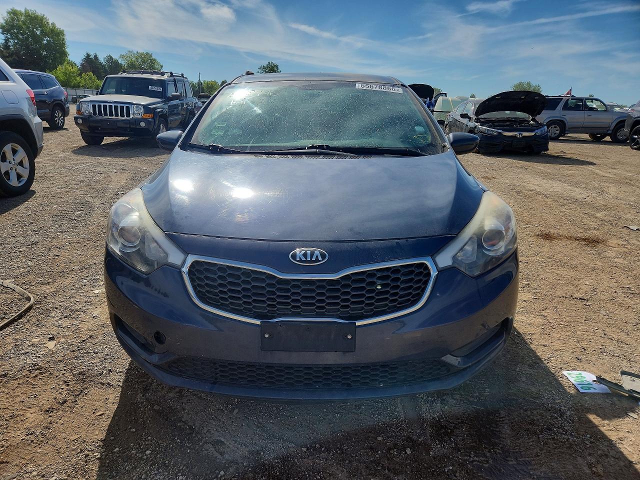 2016 Kia Forte VIN KNAFK4A67G5610583 COPART salvage auction — Rear End, IL - SALVAGE CERTIFICATE, sold $950 on 2026-06-30 (photo 5)