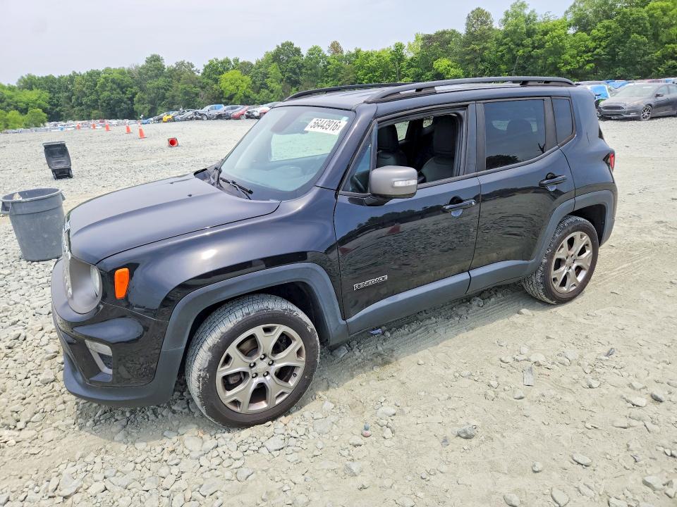 2019 Jeep Renegade VIN ZACNJBD15KPJ94309 COPART salvage auction — MECHANICAL, Nc - Dealer Only Clean Title, sold $2,550 on 2026-07-08 (photo 1)