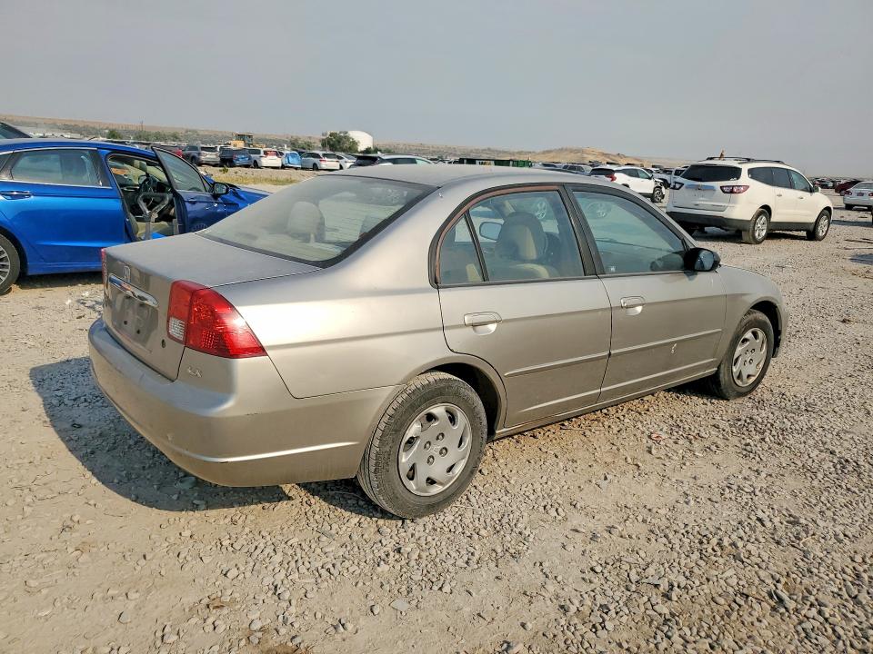 2003 Honda Civic VIN 1HGES16503L032962 COPART salvage auction — MINOR DENT/SCRATCHES, Ut - Certificate Of Title, sold $175 on 2026-07-10 (photo 3)
