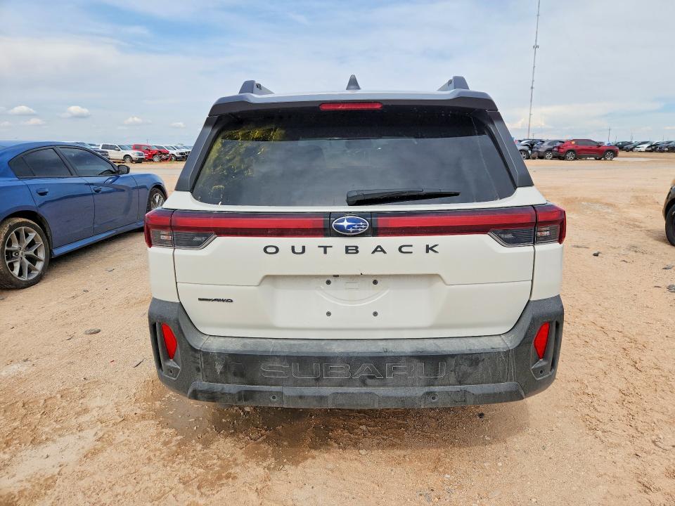 2026 Subaru Outback VIN JF2BUPBD6TY496161 COPART salvage auction — FRONT END, Tx - Salvage Vehicle Title, sold $12,100 on 2026-07-22 (photo 6)
