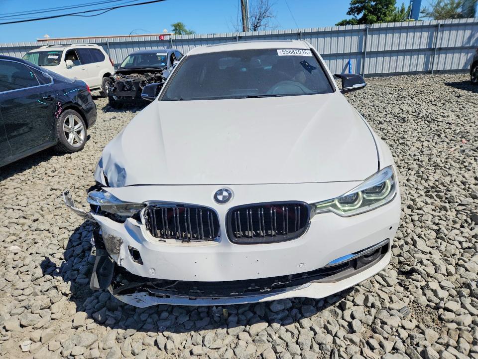 2016 BMW 3er VIN WBA8E3G58GNT79394 COPART salvage auction — FRONT END, Nj - Cert Of Title-Salvage, sold $3,900 on 2026-07-15 (photo 5)