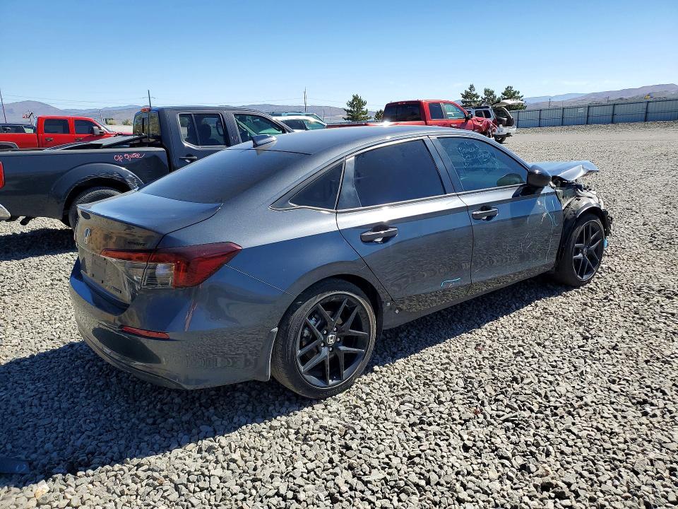 2026 Honda Civic VIN 2HGFE4F87TH309028 COPART salvage auction — FRONT END, Nv - Salvage Title, sold $8,000 on 2026-07-30 (photo 3)