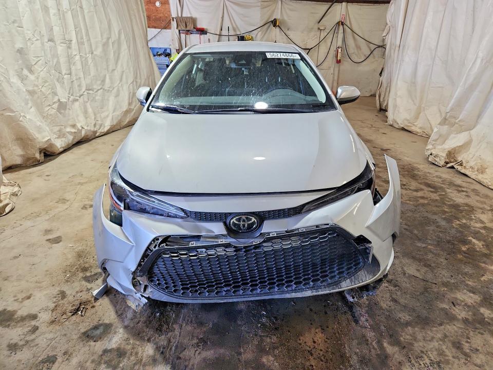 2021 Toyota Corolla VIN JTDEPMAE8MJ188026 COPART salvage auction — FRONT END, Pa - Certificate Of Salvage, sold $4,900 on 2026-07-09 (photo 5)