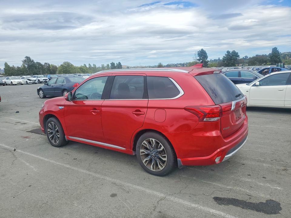 2018 Mitsubishi Outlander VIN JA4J24A54JZ071077 COPART salvage auction — VANDALISM, Ca - Salvage Certificate, sold $100 on 2026-07-24 (photo 2)