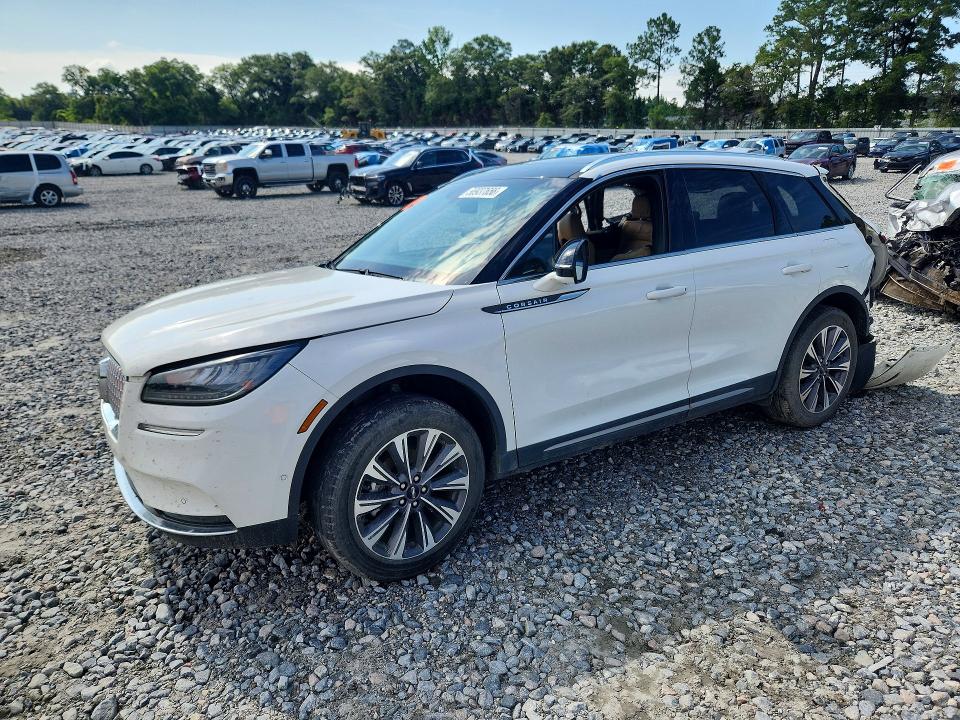 2021 Lincoln Corsair VIN 5LMCJ2C96MUL24416 COPART salvage auction — REAR END, Ga - Cert Of Title-Salvage, sold $1,100 on 2026-07-30 (photo 1)