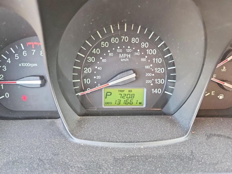 2009 Kia Spectra VIN KNAFE222395593193 COPART salvage auction — SIDE, Ut - Salvage Certificate, sold $700 on 2026-07-10 (photo 9)