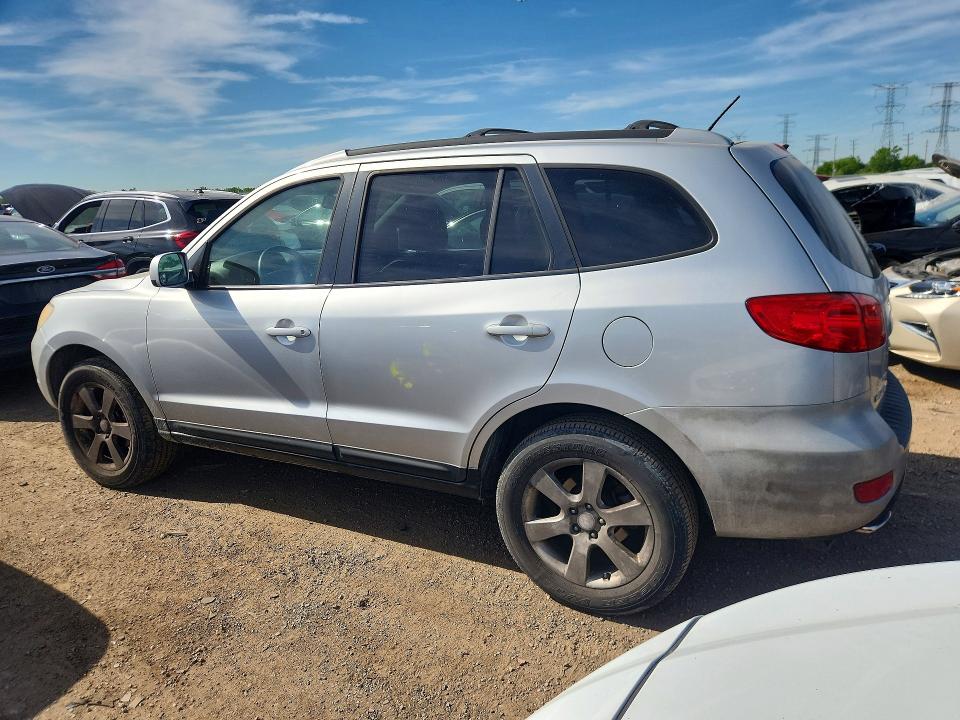 2007 Hyundai Santa fe VIN 5NMSH13E67H018544 COPART salvage auction — FRONT END, Wv - Salvage Certificate, sold $1,050 on 2026-07-09 (photo 2)