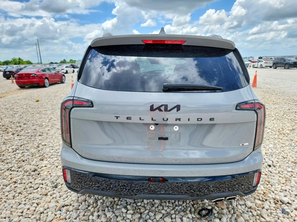 2025 Kia Telluride VIN 5XYP5DGC1SG671469 COPART salvage auction — FRONT END, Tx - Salvage Vehicle Title, sold $70 on 2026-07-30 (photo 6)