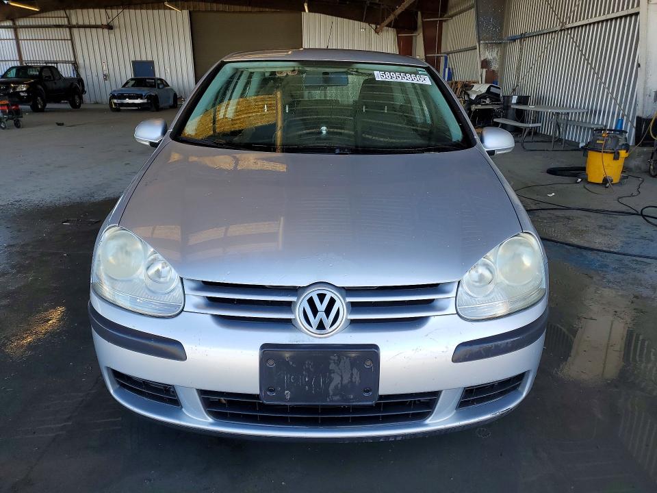 2008 Volkswagen Rabbit VIN WVWBB71K38W270781 COPART salvage auction — FRONT END, CA - CERTIFICATE OF TITLE, sold $50 on 2026-08-06 (photo 5)