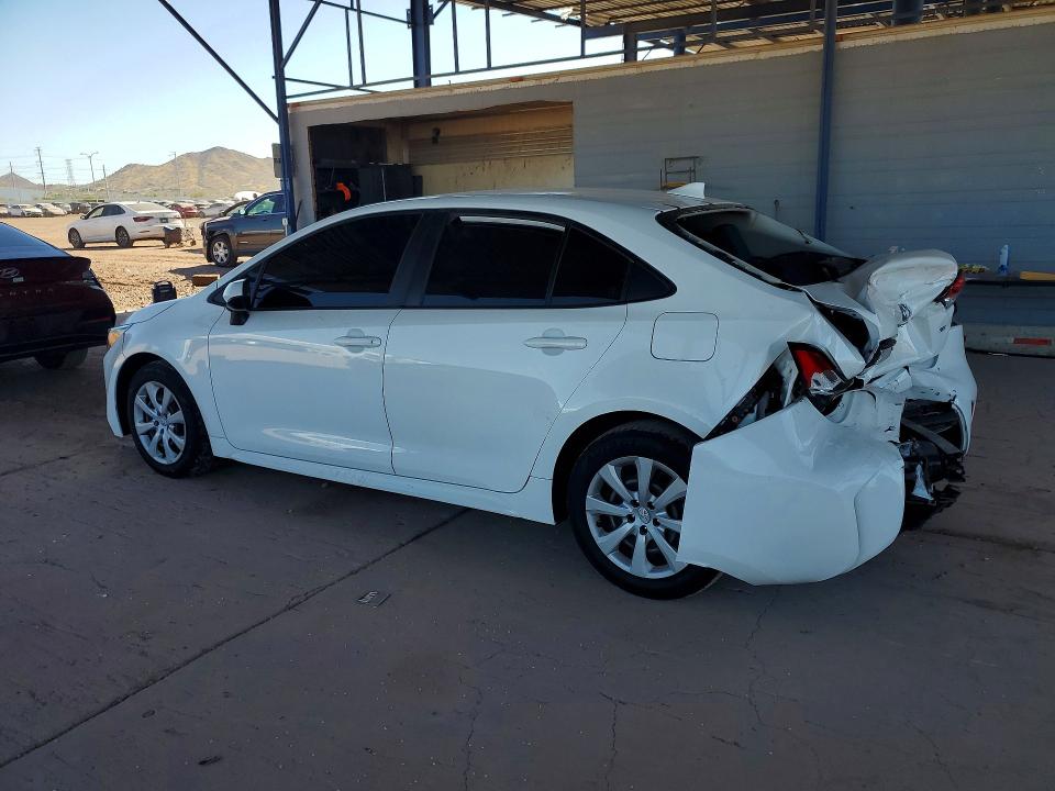 2022 Toyota VIN JTDEPMAE8N3022272 COPART salvage auction — REAR END, Az - Cert Of Title - Salvage, sold $5,700 on 2026-07-14 (photo 2)