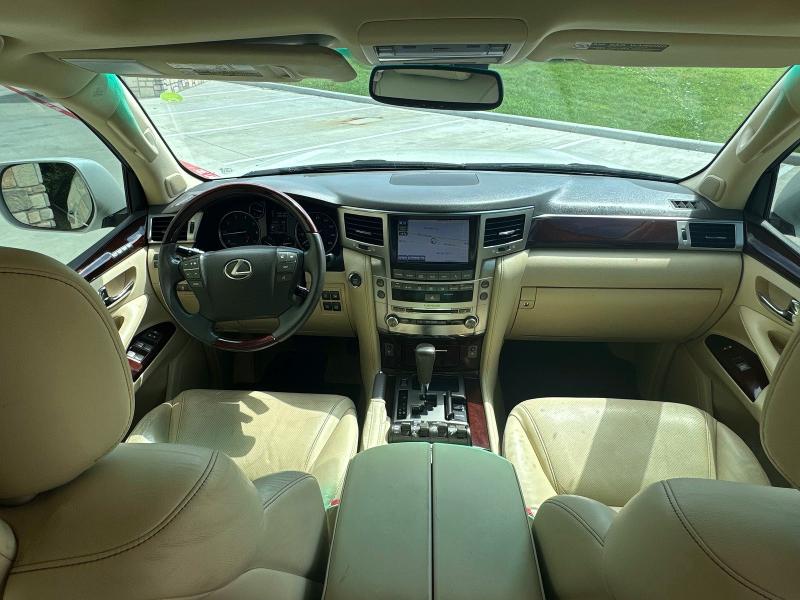 2013 Lexus Lx 570 VIN JTJHY7AX8D4100357 COPART salvage auction — NORMAL WEAR, LA - CERTIFICATE OF TITLE (P), sold $20,500 on 2026-07-21 (photo 9)