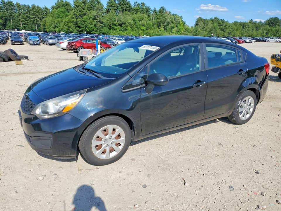 2015 Kia Rio VIN KNADM4A35F6487219 COPART salvage auction — REAR END, Or - Salvage Title, sold $375 on 2026-07-09 (photo 1)