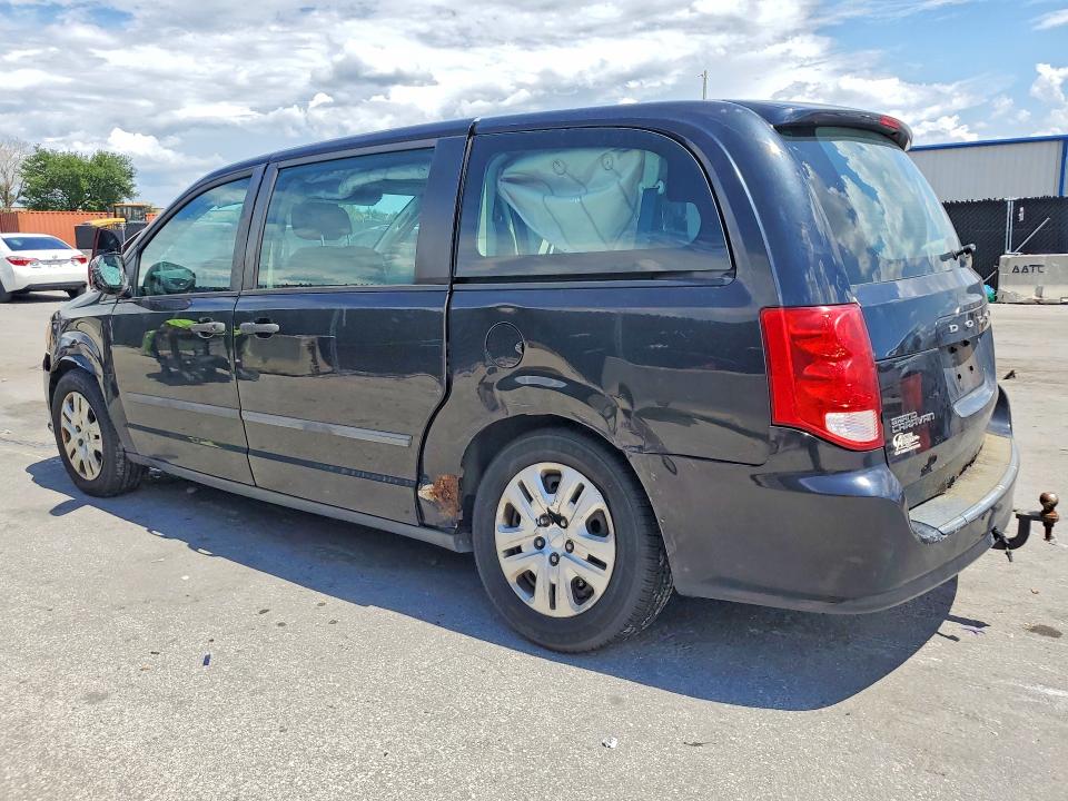 2014 Dodge Caravan VIN 2C4RDGBG7ER278888 COPART salvage auction — FRONT END, Fl - Certificate Of Destruction, sold $500 on 2026-07-02 (photo 2)